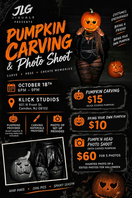 Pumpkin Head Carving & Photo Op