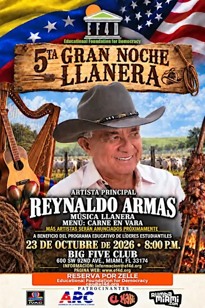 5ta Noche Llanera 2026 – Reynaldo Armas