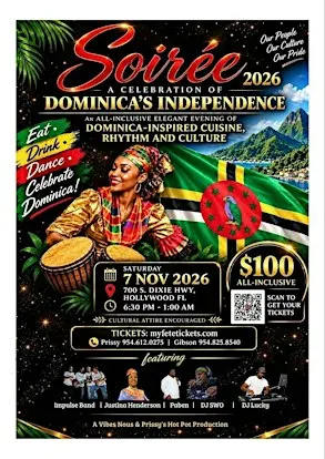 Soiree 2026- A Celebration of Dominica's Independence