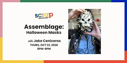 Halloween Assemblage Masks with Jake Ceniceros