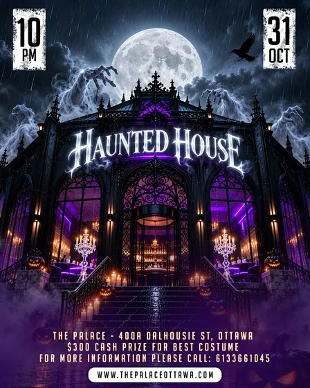 HALLOWEEN HAUNTED HOUSE THE SCARIEST PARTY OF THE YEAR! $300 CA$H PRIZE