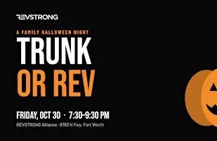FREE Trunk or REV: A Family Halloween Night at REVSTRONG Alliance