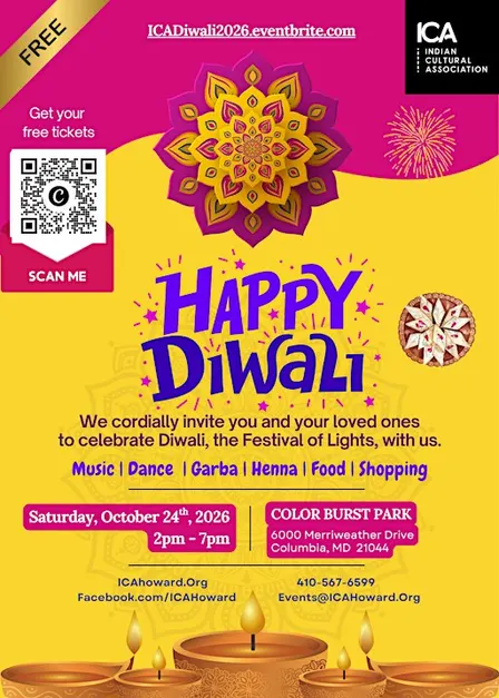 Diwali & Garba - Free Admission!