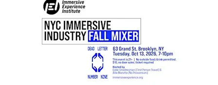 NYC Immersive Industry Fall Mixer