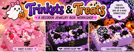 Trinkets & Treats: A Decoden Jewelry Box Workshop
