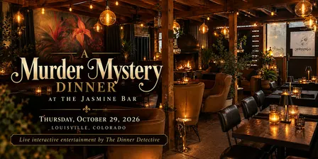 A Murder Mystery Dinner at The Jasmine Bar