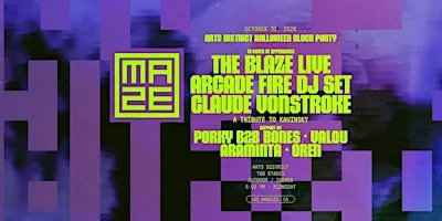 The Blaze + Arcade Fire + Claude VonStroke [Halloween Block Party]