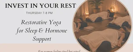 Yoga for Sleep & Hormone Support | 8 week Series
