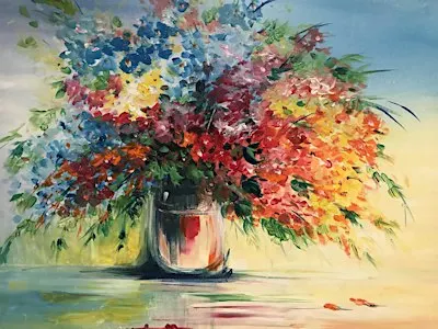 Paint n Chill with Free Drink +10% off food - Wild Flowers