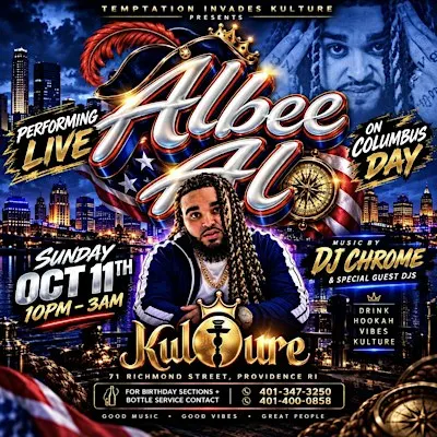 Live ALBEE AL at TEMPTATION invades Kulture OCTOBER 11th
