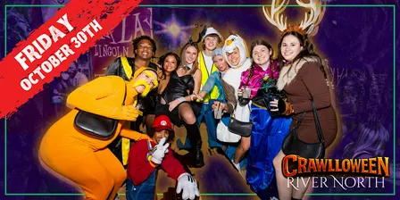 River North Halloween Bar Crawl on Friday 10/30 by Crawlloween
