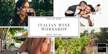 Italian Wine Workshop - Sat 28 Nov - 2-3pm