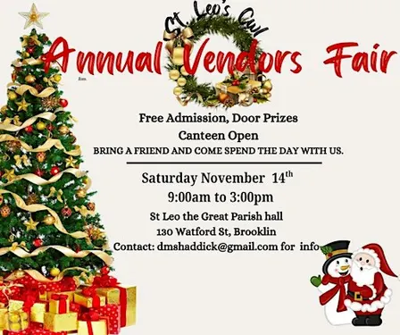 St. Leo's 2026 Vendor Fair
