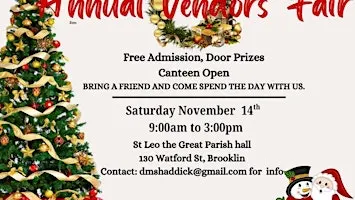 St. Leo's 2026 Vendor Fair