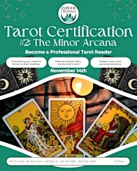 Tarot Certification Course: The Minor Arcana