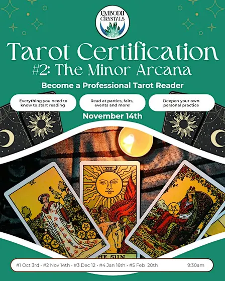 Tarot Certification Course: The Minor Arcana