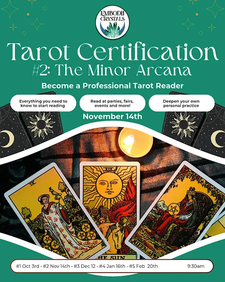 Tarot Certification Course: The Minor Arcana