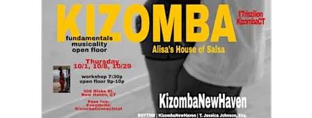 Kizomba New Haven; New Session 10/08/26