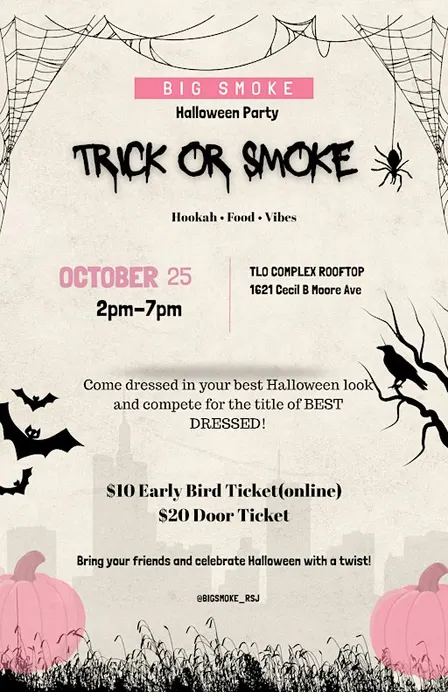 Big Smoke: TRICK OR SMOKE HOLLOWEEN