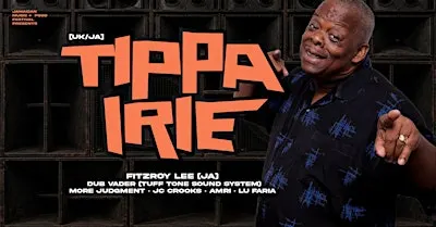 REGGAE LEGEND TIPPA IRIE LIVE AT THE LORD GLADSTONE.