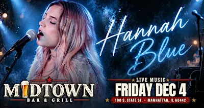 Hannah Blue LIVE at MIDTOWN Bar & Grill!