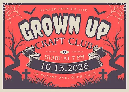 Grown Up Craft Club: Kinusaiga Edition
