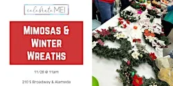 Mimosas & Winter Wreaths Workshop