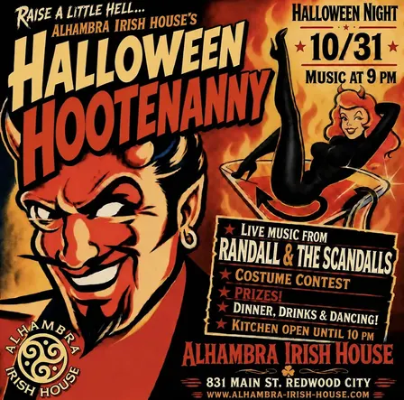 Halloween dance party at spooky Alhambra Irish House