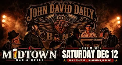 John David Daily Band LIVE at MIDTOWN Bar & Grill
