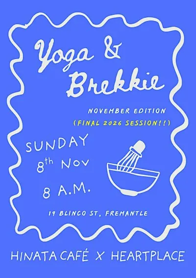 Yoga & Brekkie - November Edition (Last one of the year)