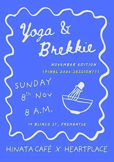 Yoga & Brekkie - November Edition (Last one of the year)