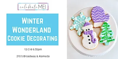 Winter Wonderland Cookie Decorating