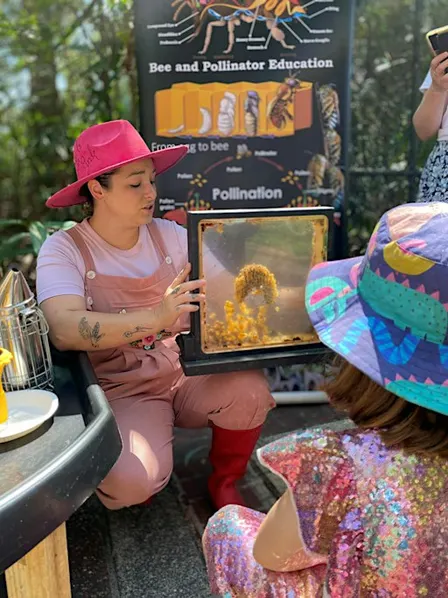 Pollinator play date at IndigiScapes