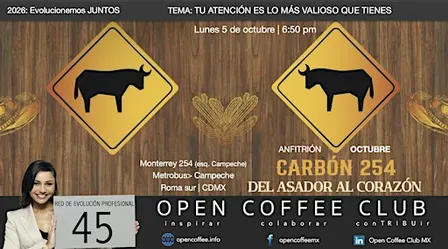 Reunión 45 Open Coffee Club CDMX