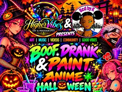 Halloween Party Paint and Sip