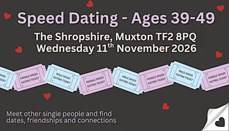 Speed Dating 39-49 year olds