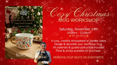 Cozy Christmas Mug Workshop