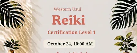 Usui Reiki Level 1 Certification Training