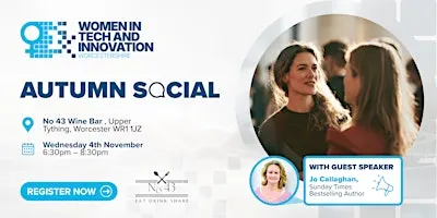 Women in Tech & Innovation Autumn Social