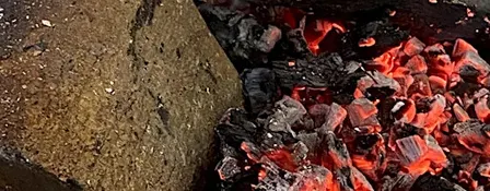 Frosty dens and campfire Smore's