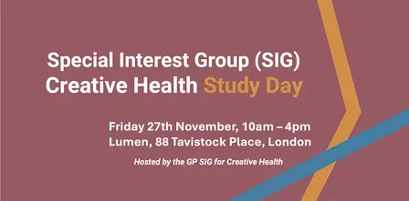 Special Interest Group (SIG) for Creative Health Study Day