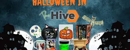 Halloween in The Hive - Wooden Lanterns