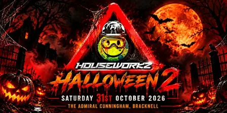 Houseworkz Halloween 2 @ The Admiral Cunningham 31st October 2026