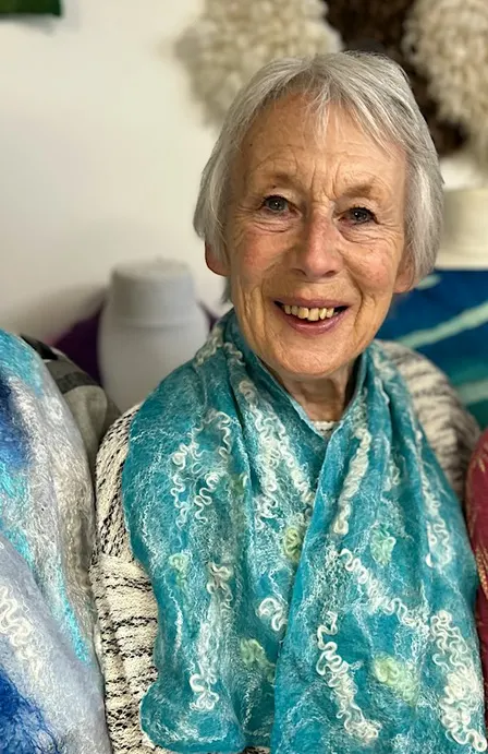 Welsh Waves — Felted Neck Warmer Workshop
