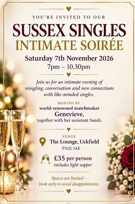 Singles Evening in Sussex