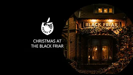 Heads Up Therapies Christmas meal at Black Friar, Salford
