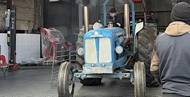 Dyno Day for the 'girls' Tractors, over 25 years old.