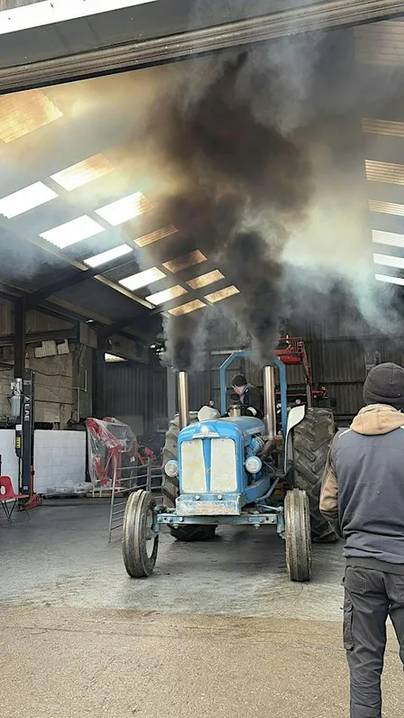 Dyno Day for the 'girls' Tractors, over 25 years old.