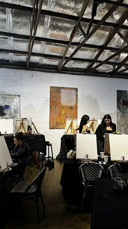 Tela e Vino Paint & Sip at Dust Temple