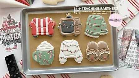 "Hallmark Movie Party" Christmas Cookie Decorating Class @ Colors&Cocktails